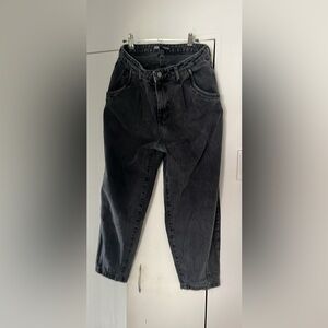 SOLD
Zara Black Barrel Jeans Classic Style
